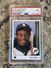 Upper Deck 1989 Star Rookie Ken Griffey Jr. #1 PSA 9 Mint Seattle Mariners