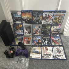 Sony PlayStation 2 PS2 Console PAL – 18 Games Bundle – Official Controller – MC
