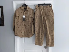 Beams Plus Corduroy Duck Pant And Shirt - Matching Set - Small - See Description
