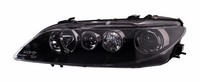 Scheinwerfer Links FüR Mazda 6 2005-2007 H1 Schwarz + Lwr Stellmotor Halogen
