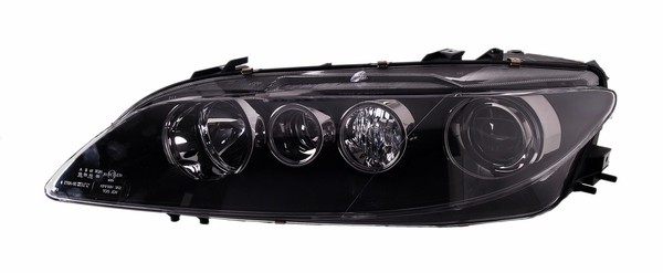 Scheinwerfer Links FüR Mazda 6 2005-2007 H1 Schwarz + Lwr Stellmotor Halogen-image