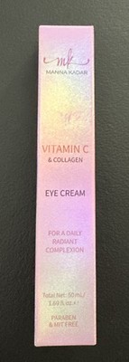 Mk Manna Kadar Vitamin C & Collagen Eye Cream Radiant Complexion 1.69 oz NEW