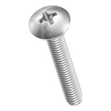 Machine Screws Phillips Head(1/4"-20x1-3/4") 20Pcs, Silver
