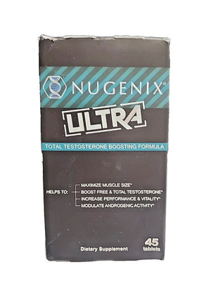 Nugenix Ultra Total Testosterone Booster for Men 45 Tablets-09/26