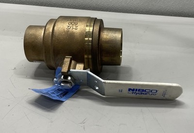 Nibco Two-Piece Bronze Ball Valve Lead-Free 2-1/2'' NJ83XHE