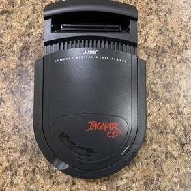 Atari Jaguar Console and Atari cd player CIB!