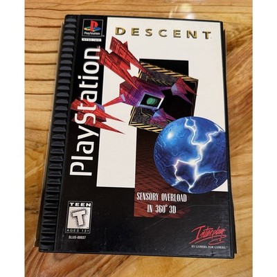 Descent [Long Box] - Sony PlayStation PS1 (Tested & Working)