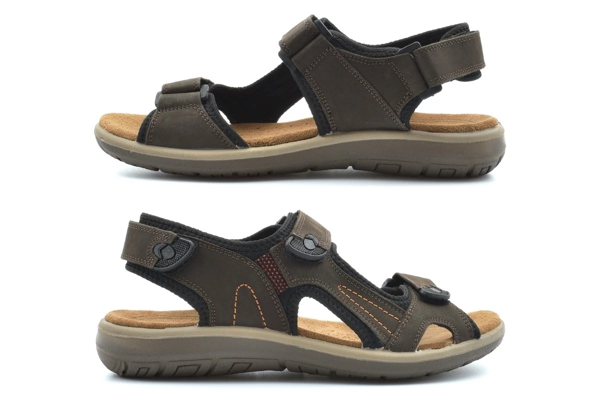 Roamers Mens Leather Sandals Boys Leather Sandals Lightweight Touch Fastening
Opens in a new window