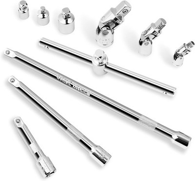Impact Socket Extension Bar Set 10tlg 3/8'' Drive Extensions Socket Tool with Uni