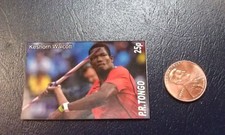 Keshorn Walcott Trinidad Javelin Thrower Olympic P.R. Tongo Non Perforated Stamp