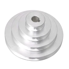 Aluminum 16mm Bore 4 Step A Type V-Belt Pagoda Pulley