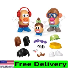 POTATO HEAD Create Your Family Set with 44 Parts and Pieces, Creative Toddler
