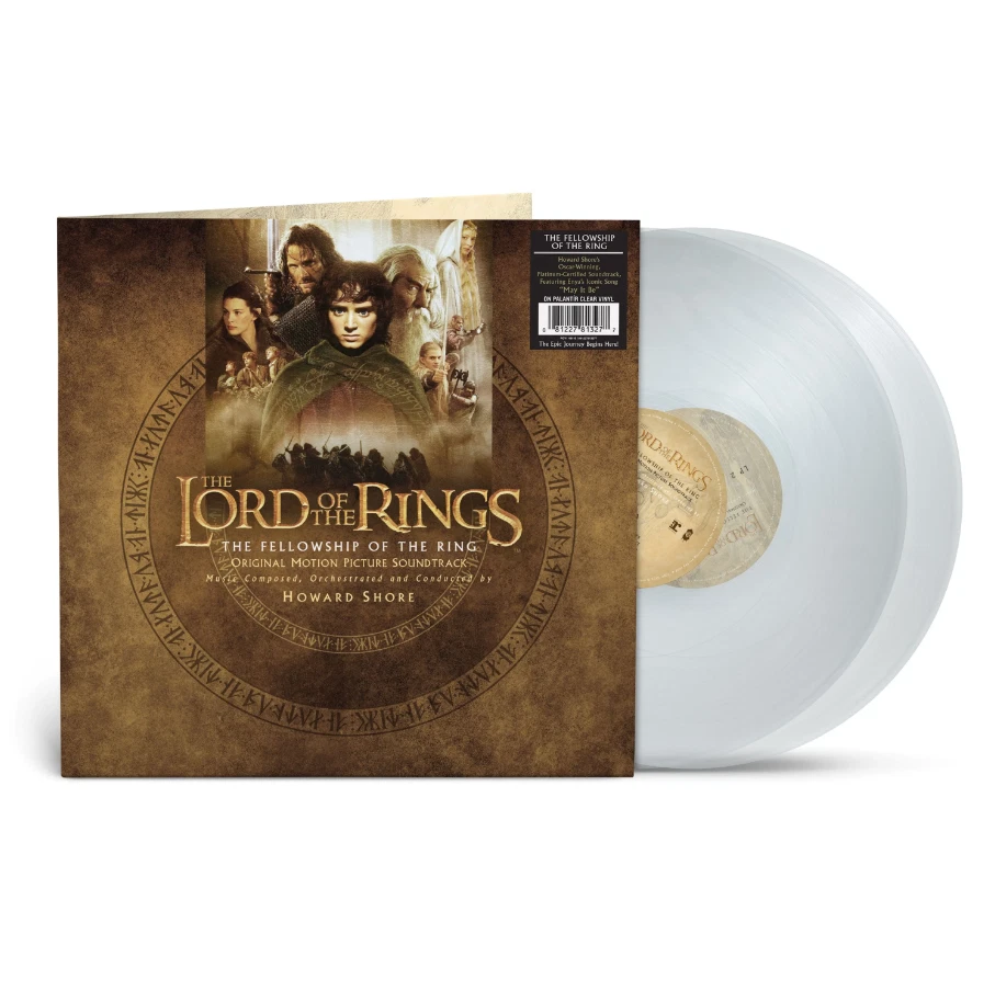 The Lord Of The Rings:The Fellowship Of The Vinyl LP Clear 2025 - BRAND NEW - Image 4 of 4