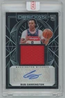 2024-25 Panini Obsidian Bub Carrington Rookie Auto Patch /125 Wizards #234 A41