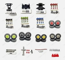 Aluminum metal Upgrade parts Black Fits ECX 1/24 Barrage FTX/ RGT Rc crawler car