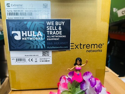 New Extreme Networks 5520-VIM-4YE Versatile Interface Module VIM-4XE