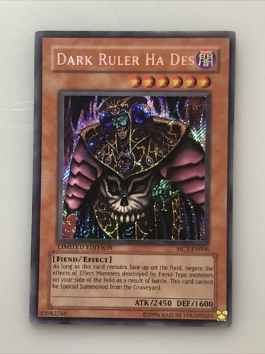 Yugioh: Dark Ruler Ha Des - LOD-001 - Ultra Raro - 1ª Edición - LP - Imagen 4 de 5