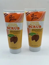 Queen Helene Tube Cocoa Butter Facial Scrub 6oz (2 PACK)! Dry Skin Formula