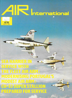 Air International V20 3 Sikorsky CH-53E RNAS Yeovilton SeaHarrier Fairey Battle 