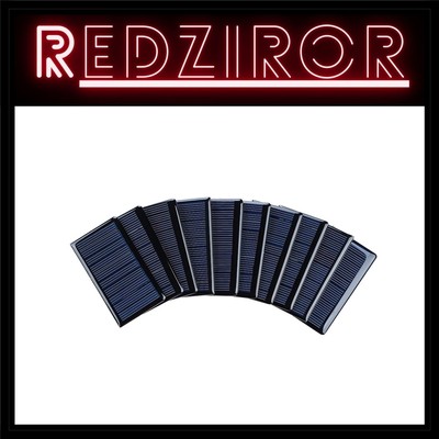 Energy Efficient 5V 60mA Solar Panel Kit - Perfect for Outdoor Lighting and More