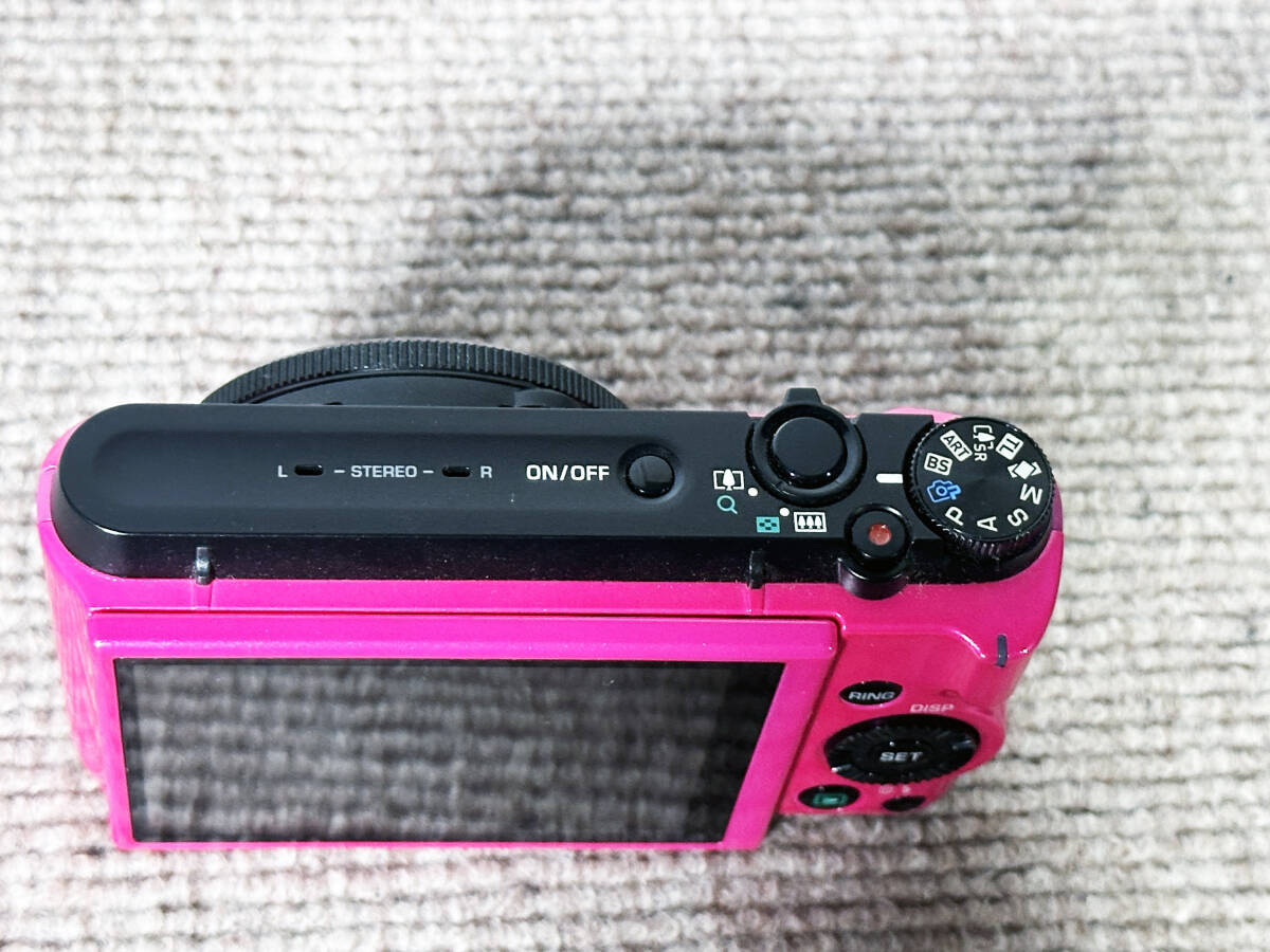 CASIO EXILIM EX-ZR1100 pink English Language compact digital