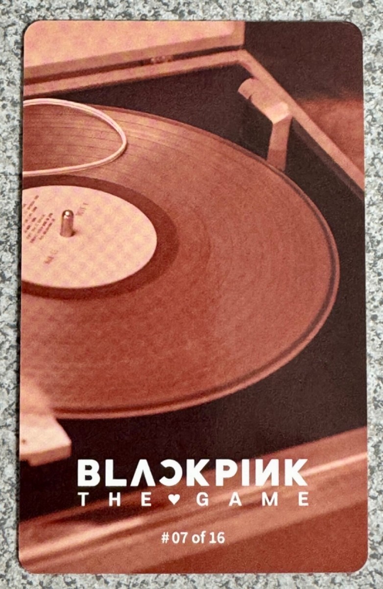 BLACKPINK BACK TO RETRO トレカ ポスター BLACKPINK, JENNIE, JISOO, LISA, ROSE - BPTG BLACKPINK The