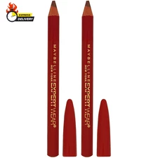 New York Makeup Expert Wear Twin Eyebrow Pencils and Eyeliner Pencils, Light Bro