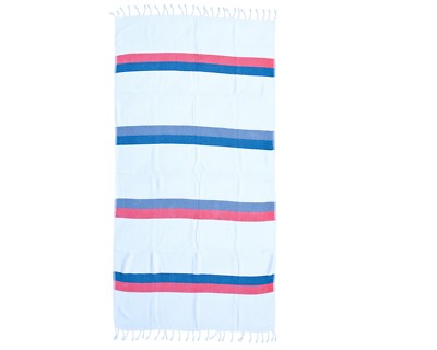 Turkish Towel Peshtemal Double Color Fouta Beach Bath Hammam Towel Pestemal