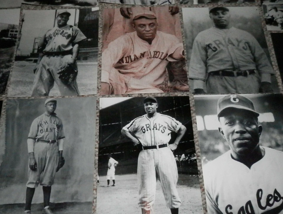 Negro Leagues Greatest Postcard Set 18 ct Jackie Robinson Satchel Paige Gibson - Image 4 of 4