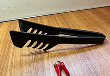T FAL Black Tongs Kitchen Tools Episcopal 274,549