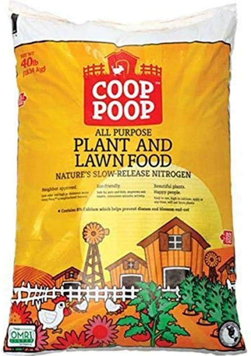 Coop Poop All Purpose Plant and Lawn Food, 40 Lb