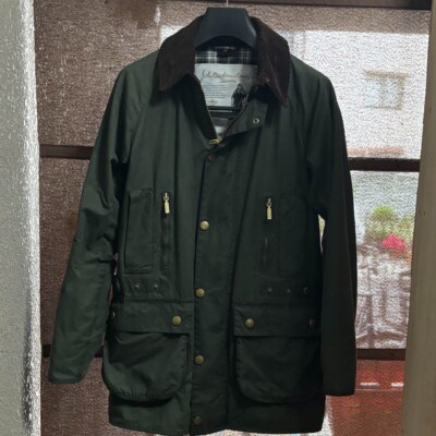 Barbour 125th Anniversary BEAUFORT field jacket Men's Size S Sage