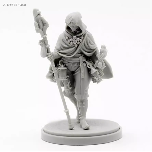 78mm Ancient Fantasy Female Warrior Résine Figure Kit Miniature Résine