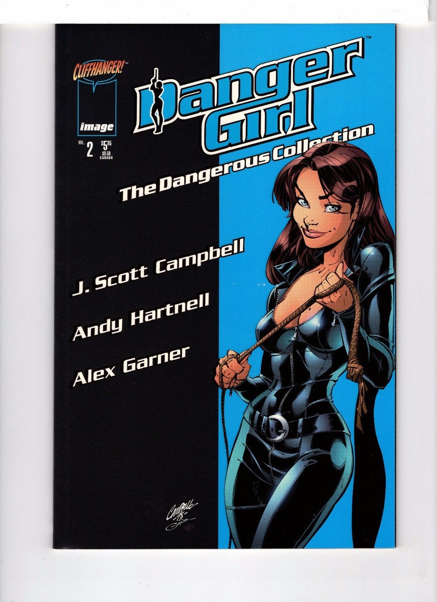 DANGER GIRL DANGEROUS COLLECTION VOL 1 AND 2! J. SCOTT CAMPBELL