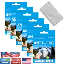 Anti Fog Eyeglasses Glasses Cloth Goggle Helmat Face Shield Lens Wipes Pen Spray