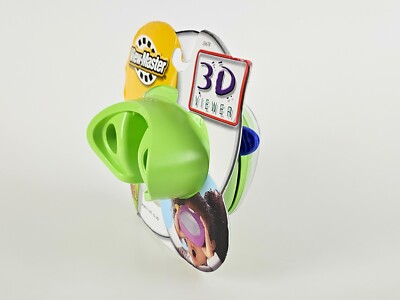 Lime Green Body Blue Handle 3D Viewer & Reel View-Master 1998 2001