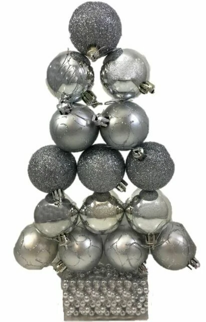 Tree Silver Seasonal Ornaments