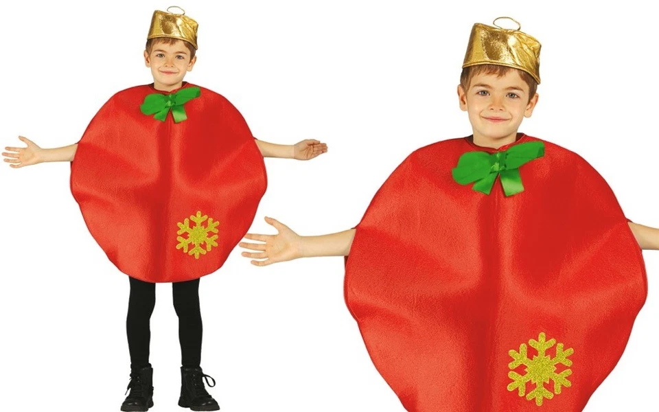 GUIRMA Costume natalizio sfera di natale palla albero bambino