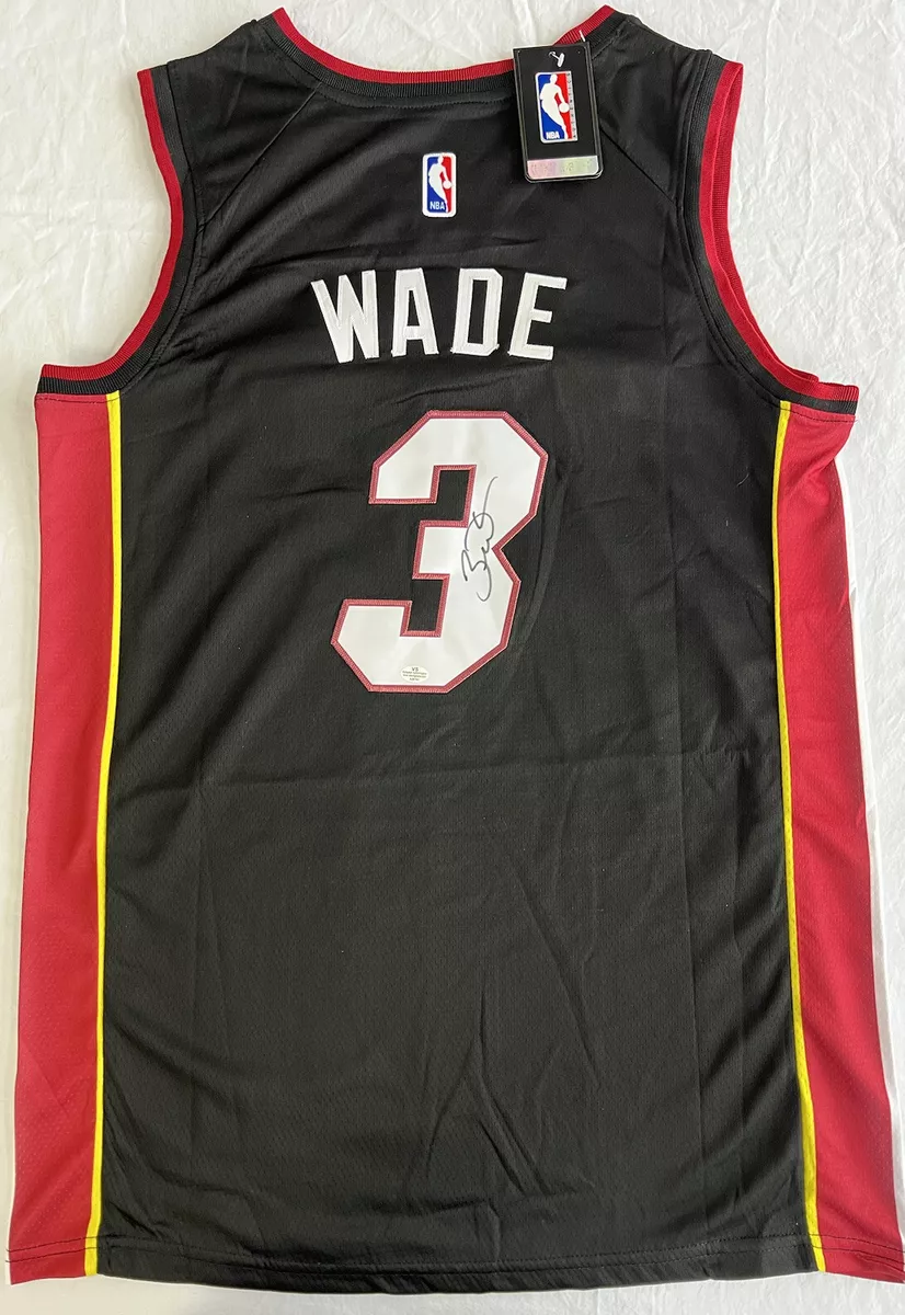 Dwyane wade cheap autographed jersey