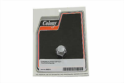 V-Twin Chrome Cap Nut 5/16 -18 Coarse Thread for Harley Davidson 