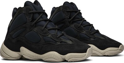 Adidas Yeezy Boost 500 High Slate Men's Sneakers Shoes Size 5 Black FW4968