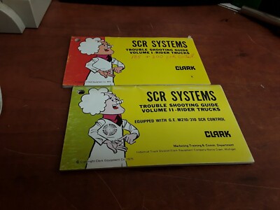Clark 185-300 SCR Control Systems Trouble Shooting Guide Vol 1-2
