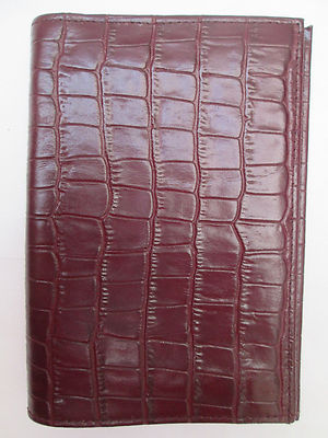 Porte-monnaie Vintage En Cuir Marron - Style Pochette TBEG