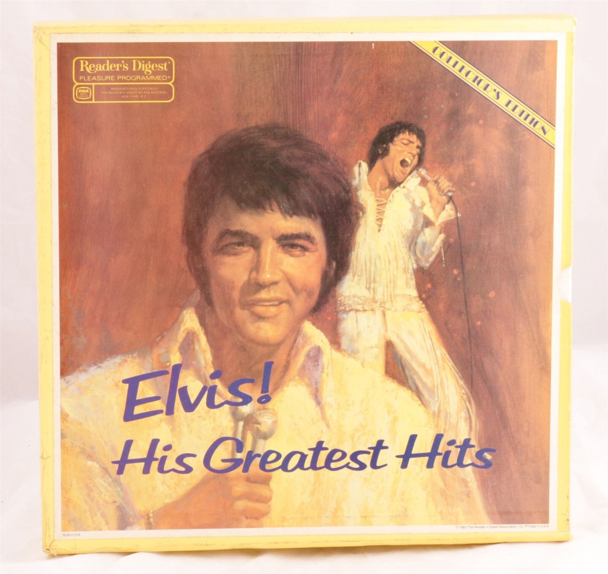 Elvis! His Greatest Hits 7 LP Readers Digest Elvis Presley