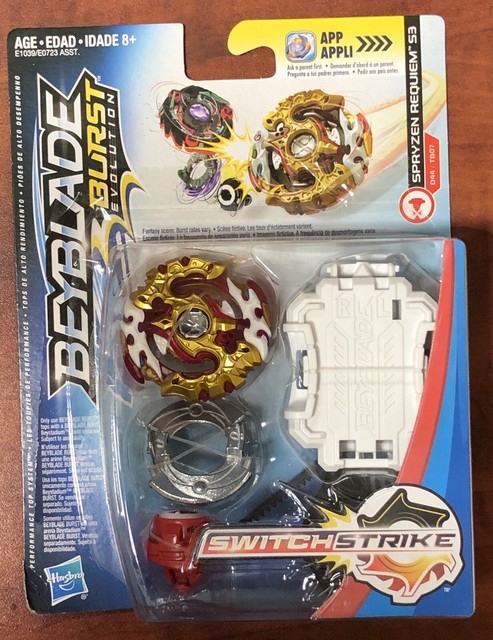 beyblade burst evolution switchstrike starter pack spryzen requiem s3