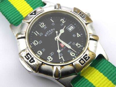 Rotary Herren GS5460 Swiss Commando Uhr - 100m