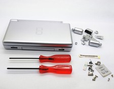 Replacement Silver Housing Shell kit for DS Lite, NDSL DSL Casing Repair Part
