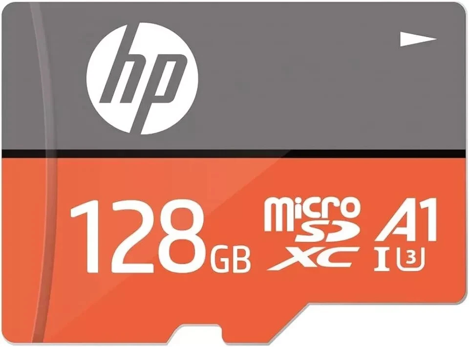 Genuine HP 128GB MicroSDXC Memory Micro SD Card w/ Adapter, U3, A1, 100MB/s mxA1 - Image 2 of 4