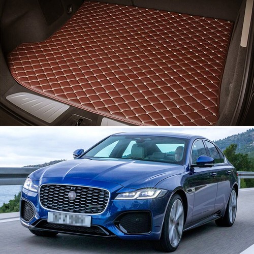 Premium Car Trunk Mat Custom Fit Cargo Liner for Jaguar XF Sedan 2016-2022 - Picture 10 of 11