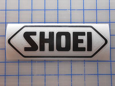 Shoei Decal Sticker 5.5'' 7.5'' 11'' Helmet Motorcycle Jacket Boots Riding Gloves
